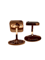 Cufflinks Zancan Man in Steel Zirconia EHG067 - EHG067